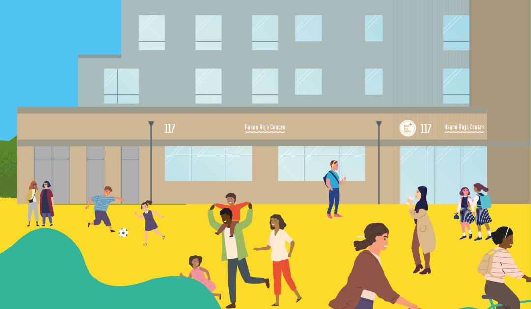 Using the Hason Raja Centre Spitalfields Housing Association